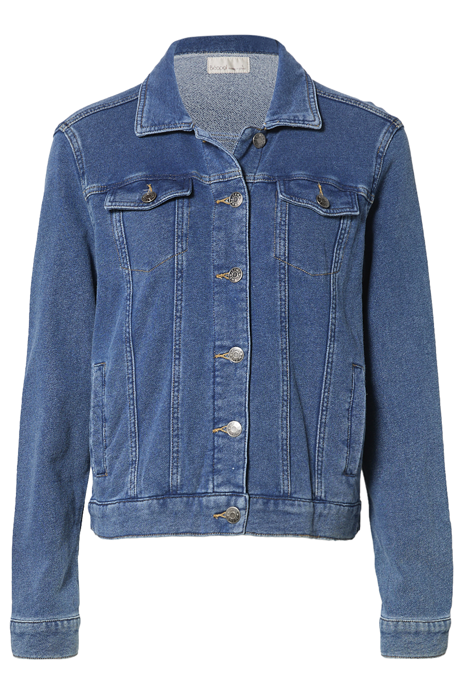 Knit Denim Jacket