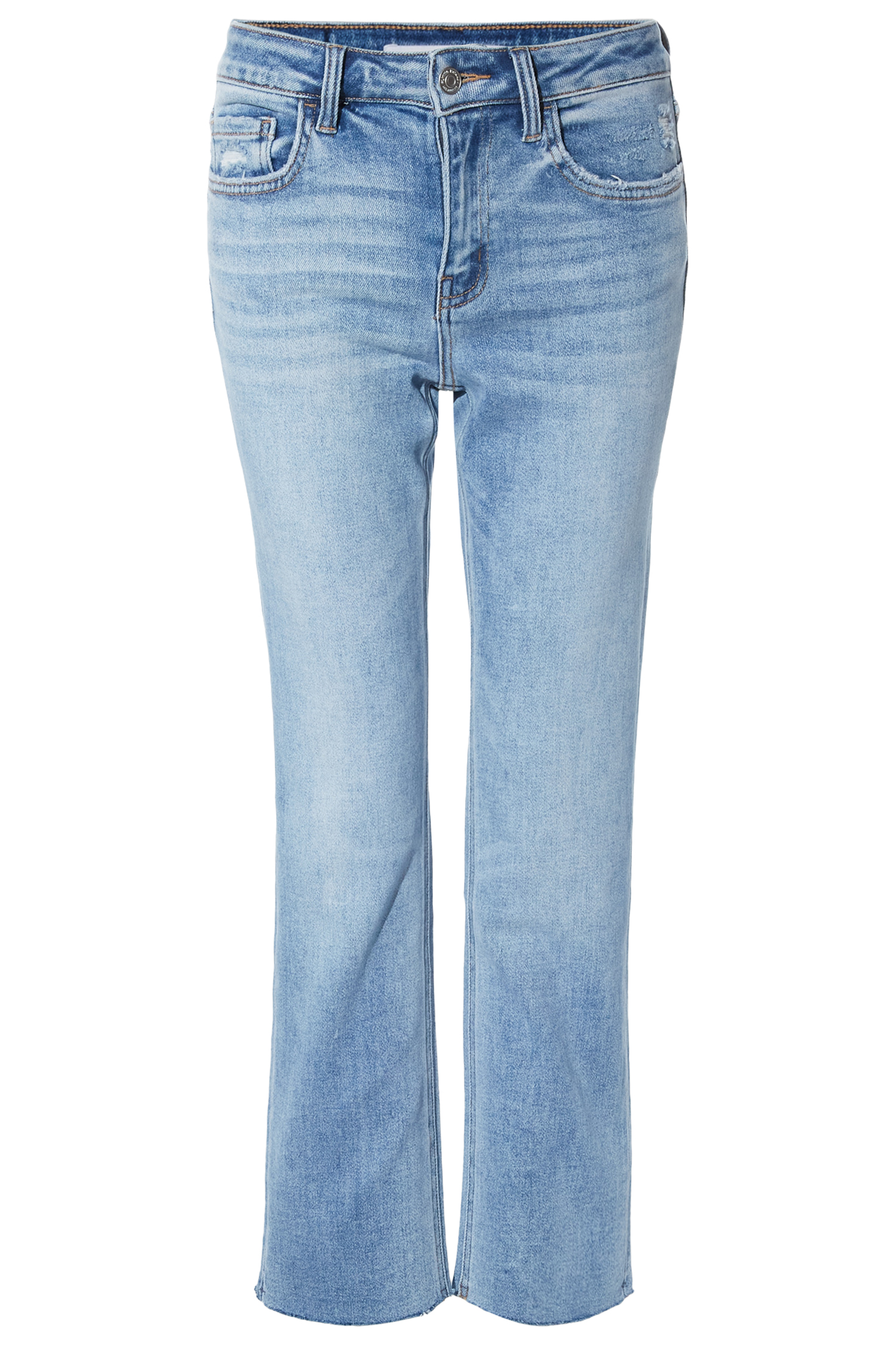 Mid Rise Slim Straight