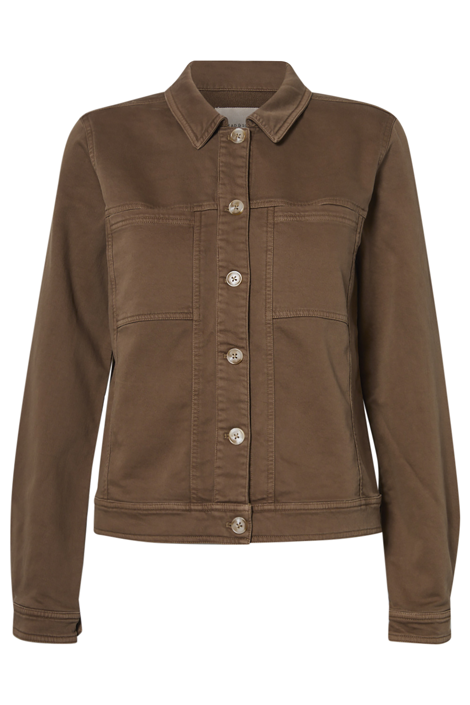 Thread & Supply Button Front Jacket