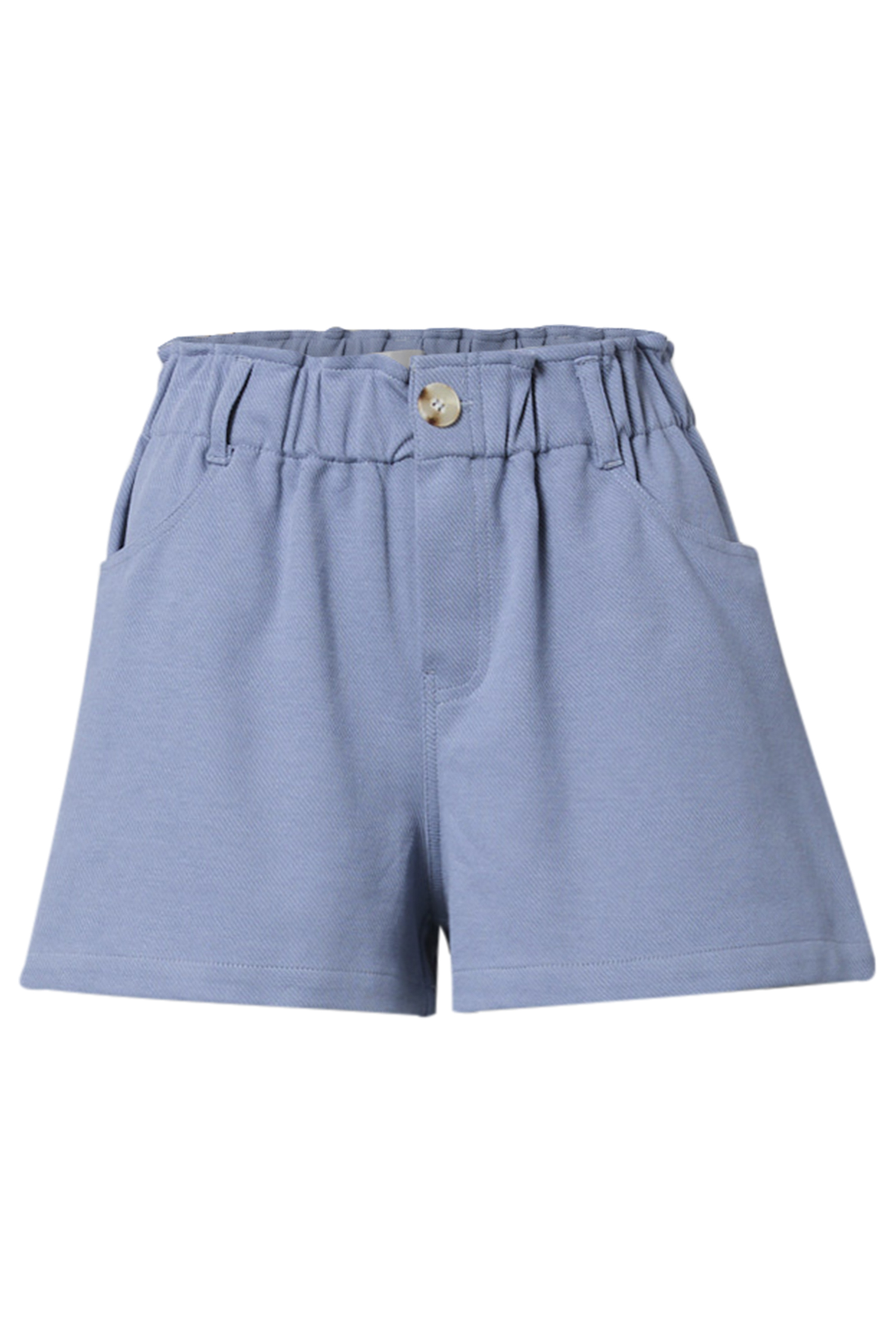 High Rise Elastic Waist Short