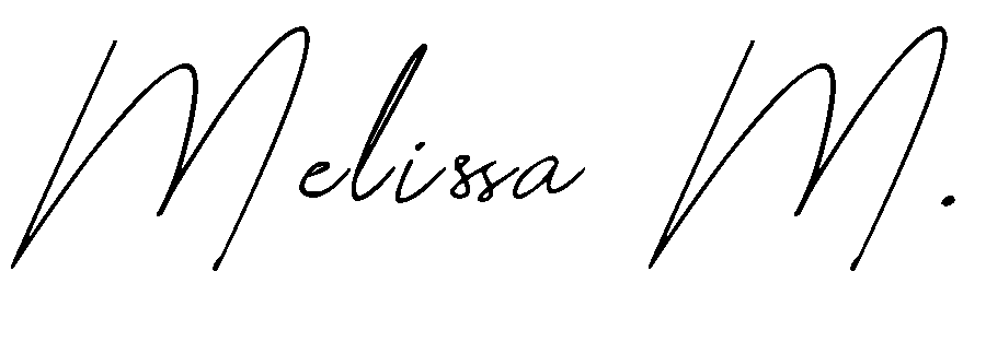 Melissa Ragsdale Signature