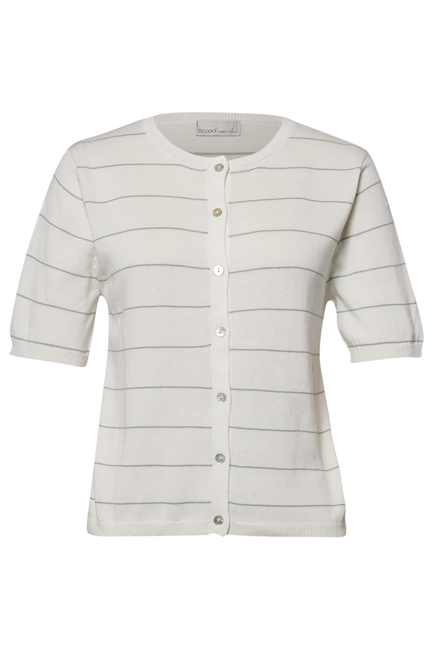Striped Short Sleeve Top