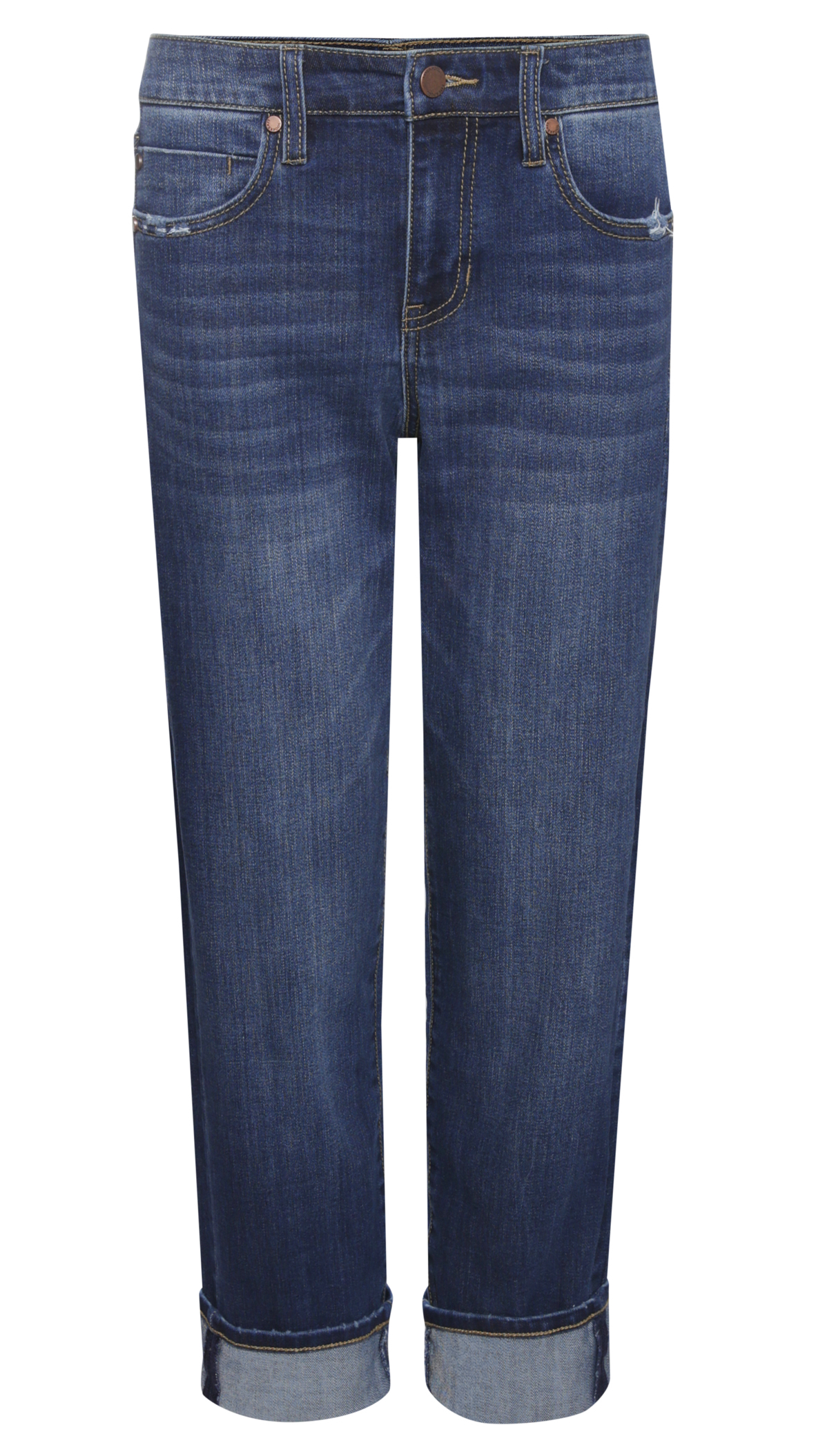 Liverpool Girlfriend Cuffed Denim