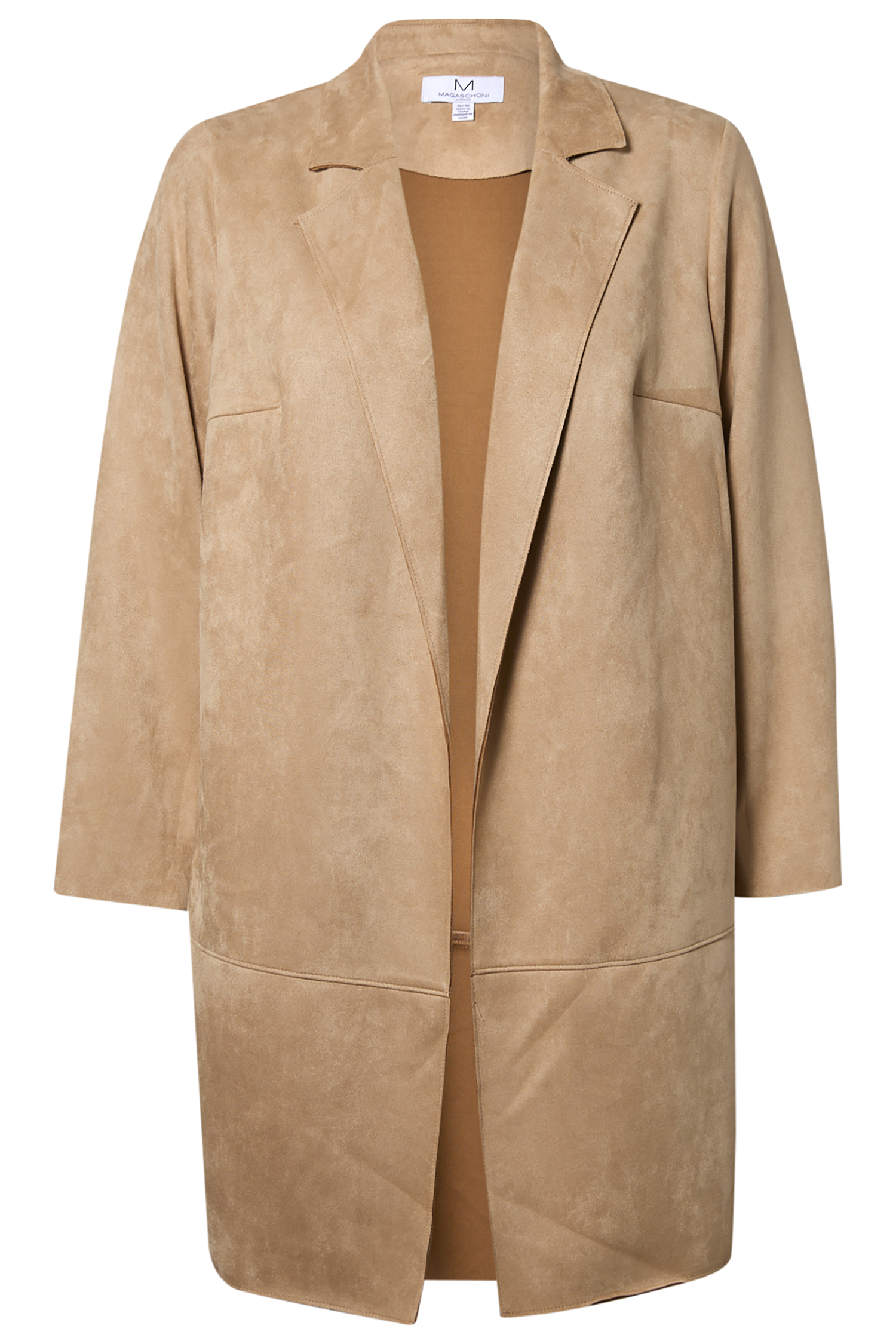 Faux Suede Coat