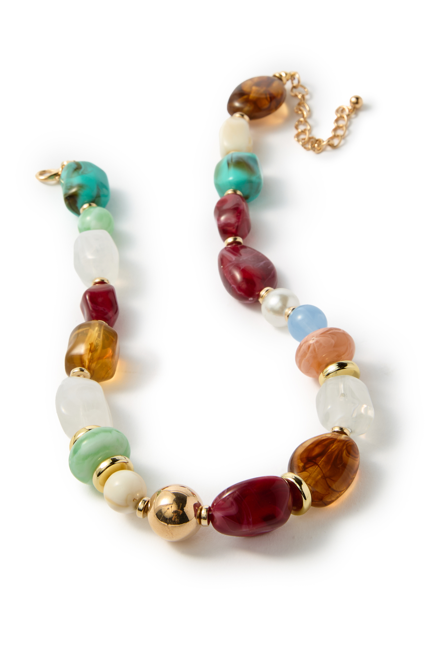 Multi stone necklace