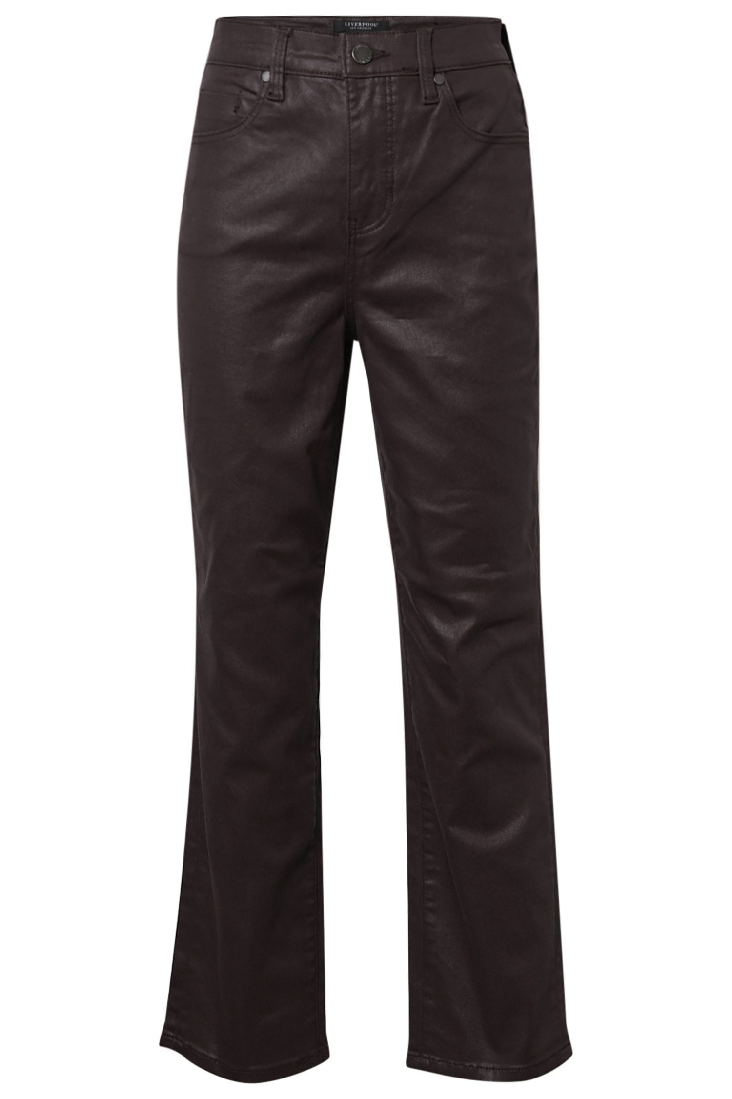 Liverpool Cropped Straight Leg Denim