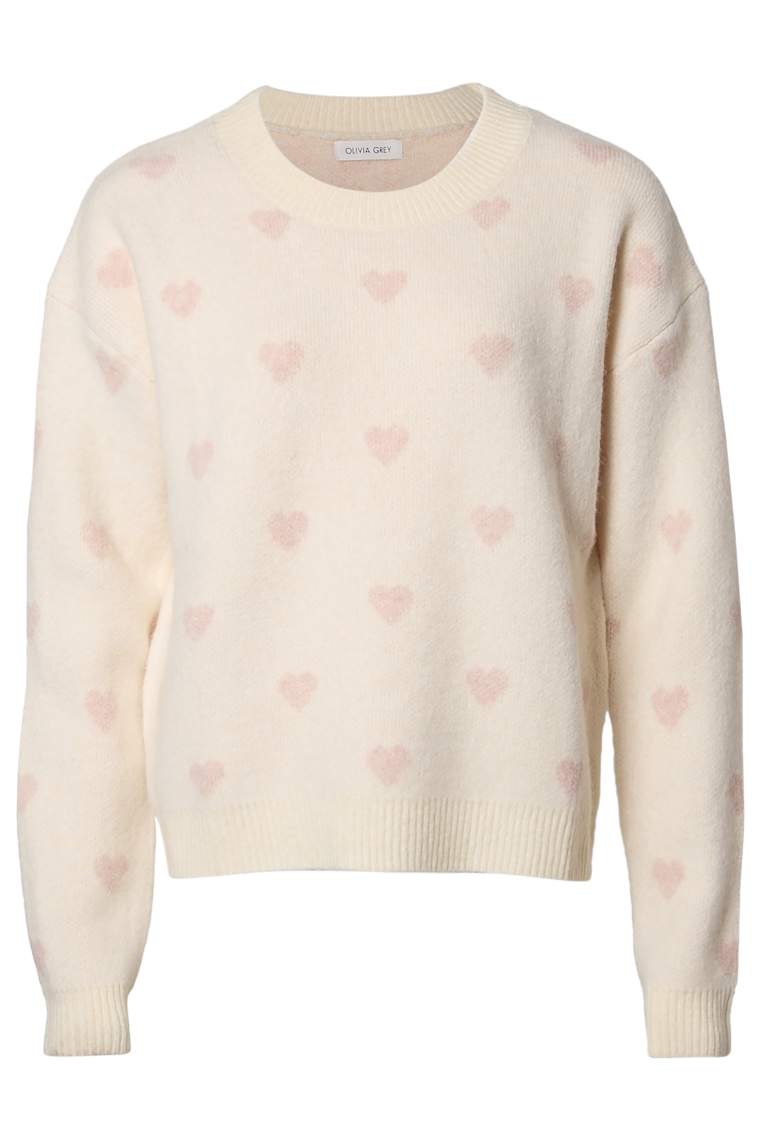 Heart Printed Pullover