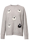 Embroidered Sheep Pullover