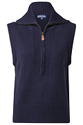 Democracy Half Zip Sweater Vest