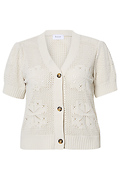 Crochet Button Front Cardigan