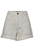 High Rise Cuffed Shorts