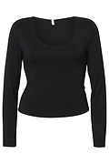 Scoop Neck Long Sleeve